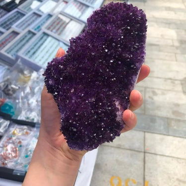 Intuition and Clarity Amethyst Cluster-Your Soul Place